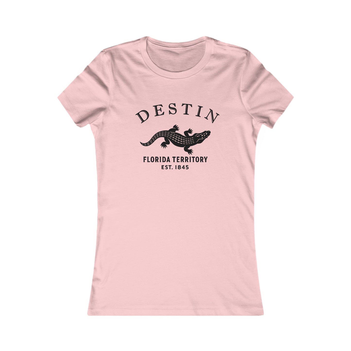 Destin Florida Vintage Retro Unisex Heavy Cotton Hoodie - Black Logo