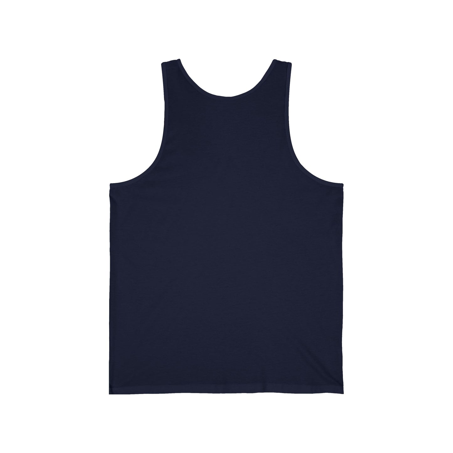 Santa Monica California Unisex Cotton Jersey Tank Top - White Logo