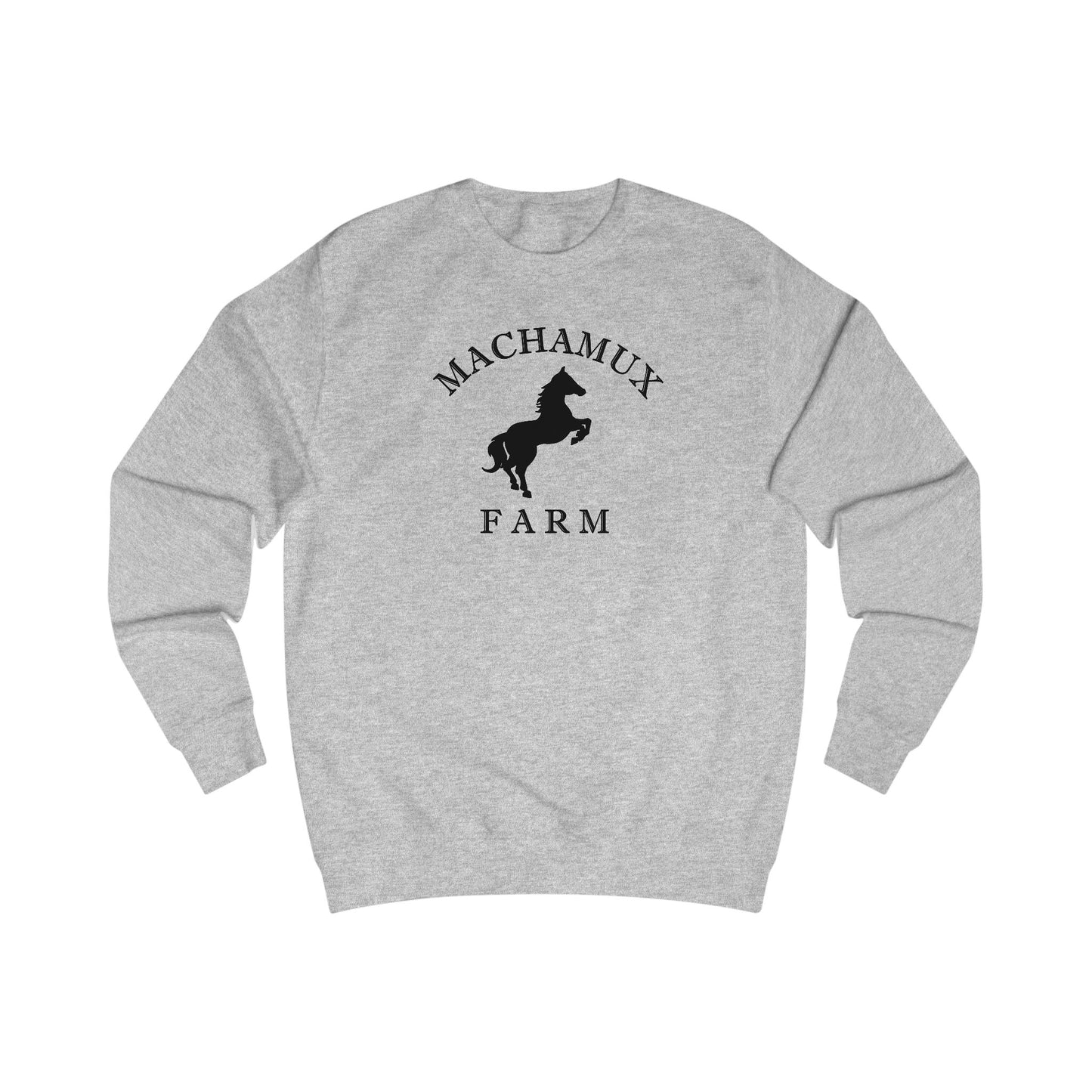 Machamux Farm Crewneck Sweatshirt — Black Logo