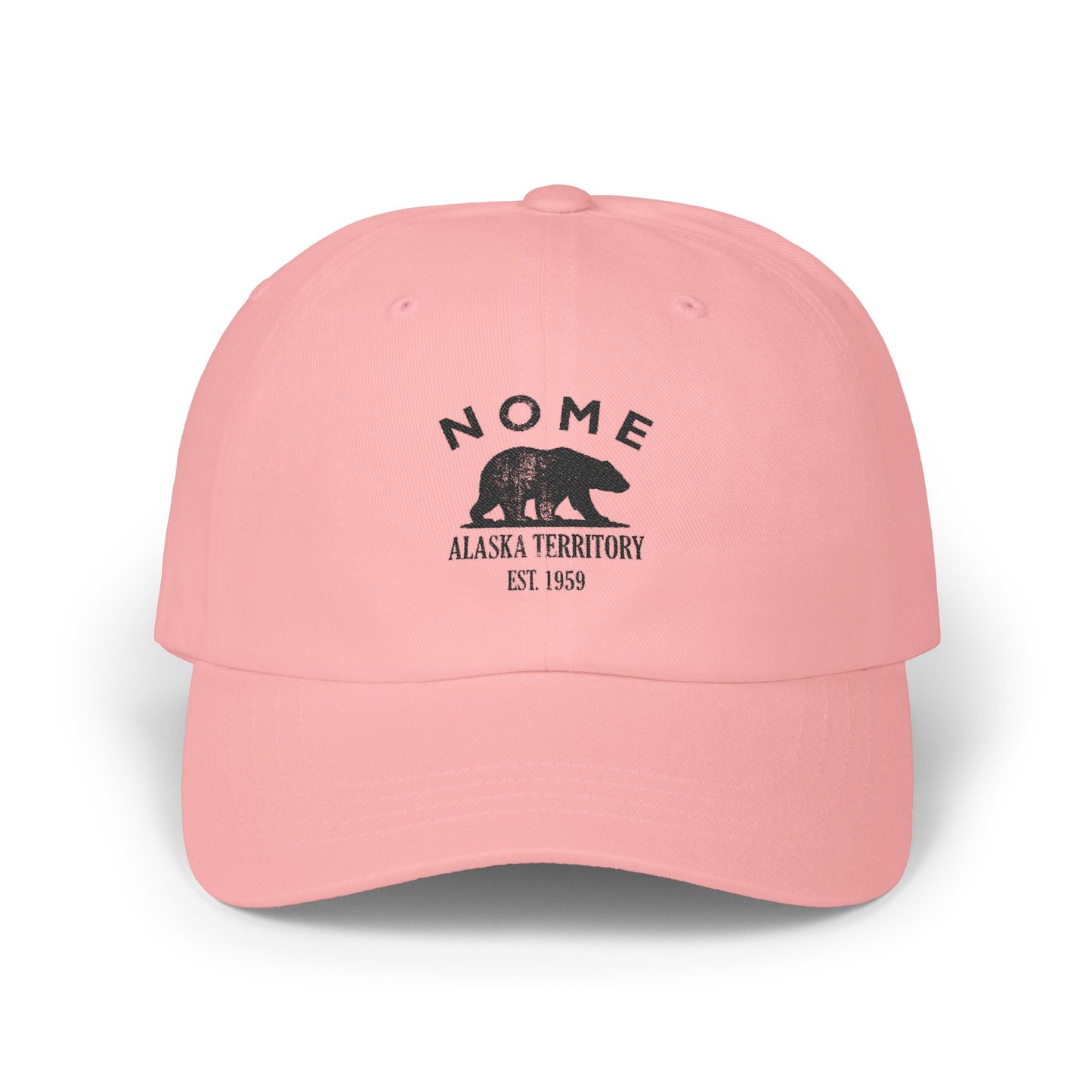 Nome Alaska Classic Cotten Cap - Black Logo