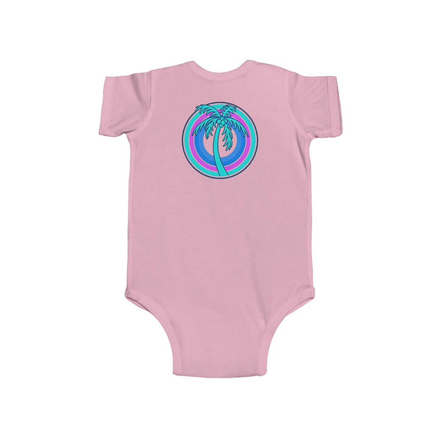 Hawleywood Vintage Retro Cotton Jersey Baby Bodysuit - Live the Dream