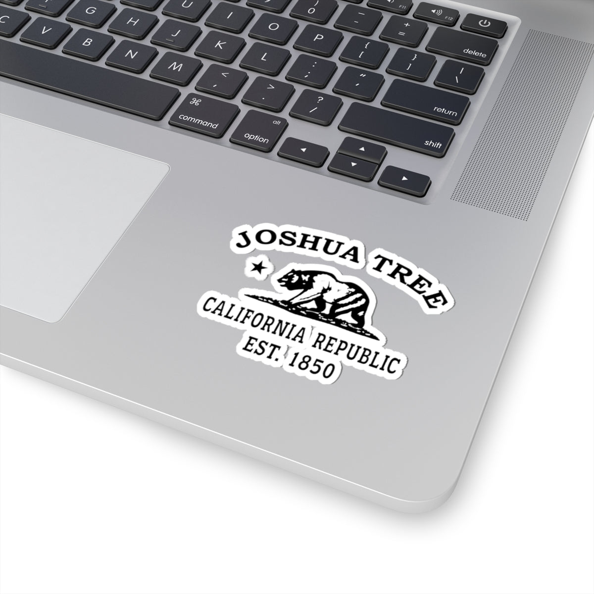 Joshua Tree California Vintage Retro Vinyl Sticker - Black Logo