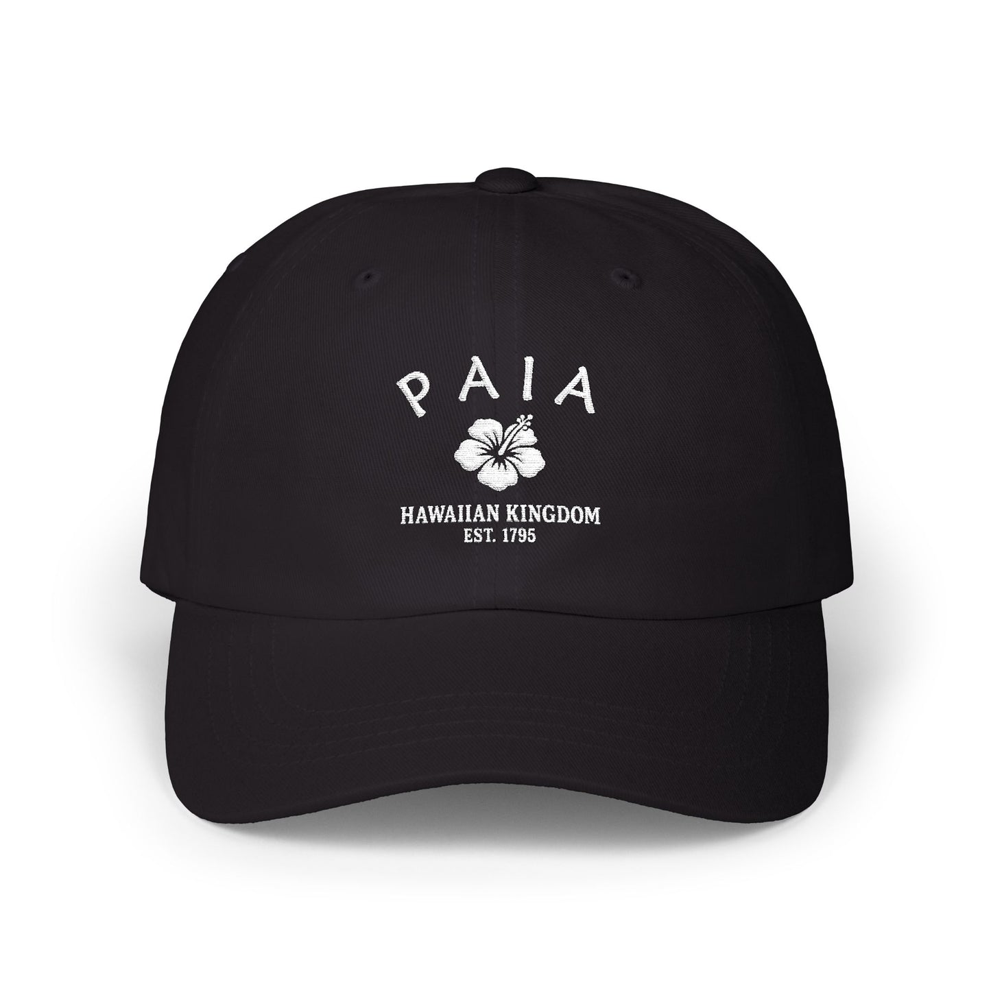 Paia Hawaii Classic Cotten Cap - White Logo