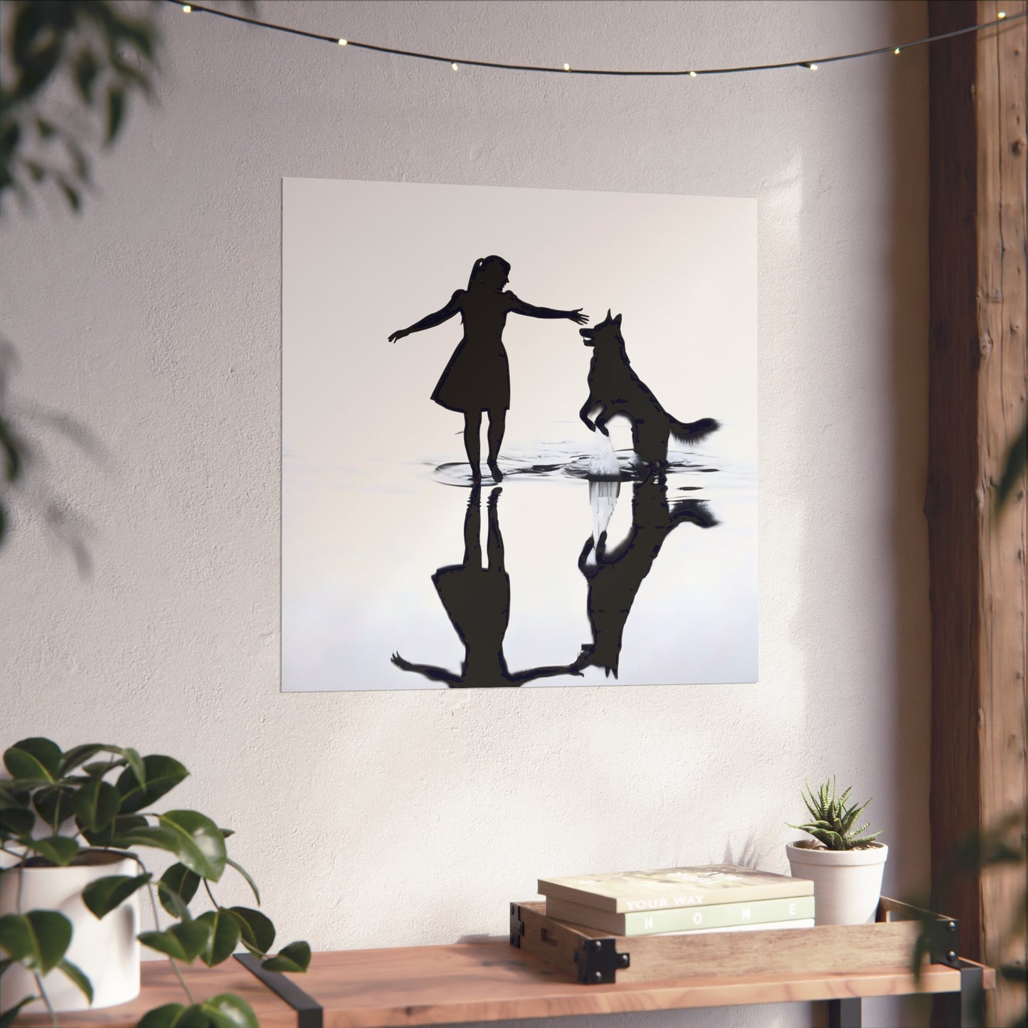 Whitewater Leap - Tide & Light Series Giclée Unframed Poster