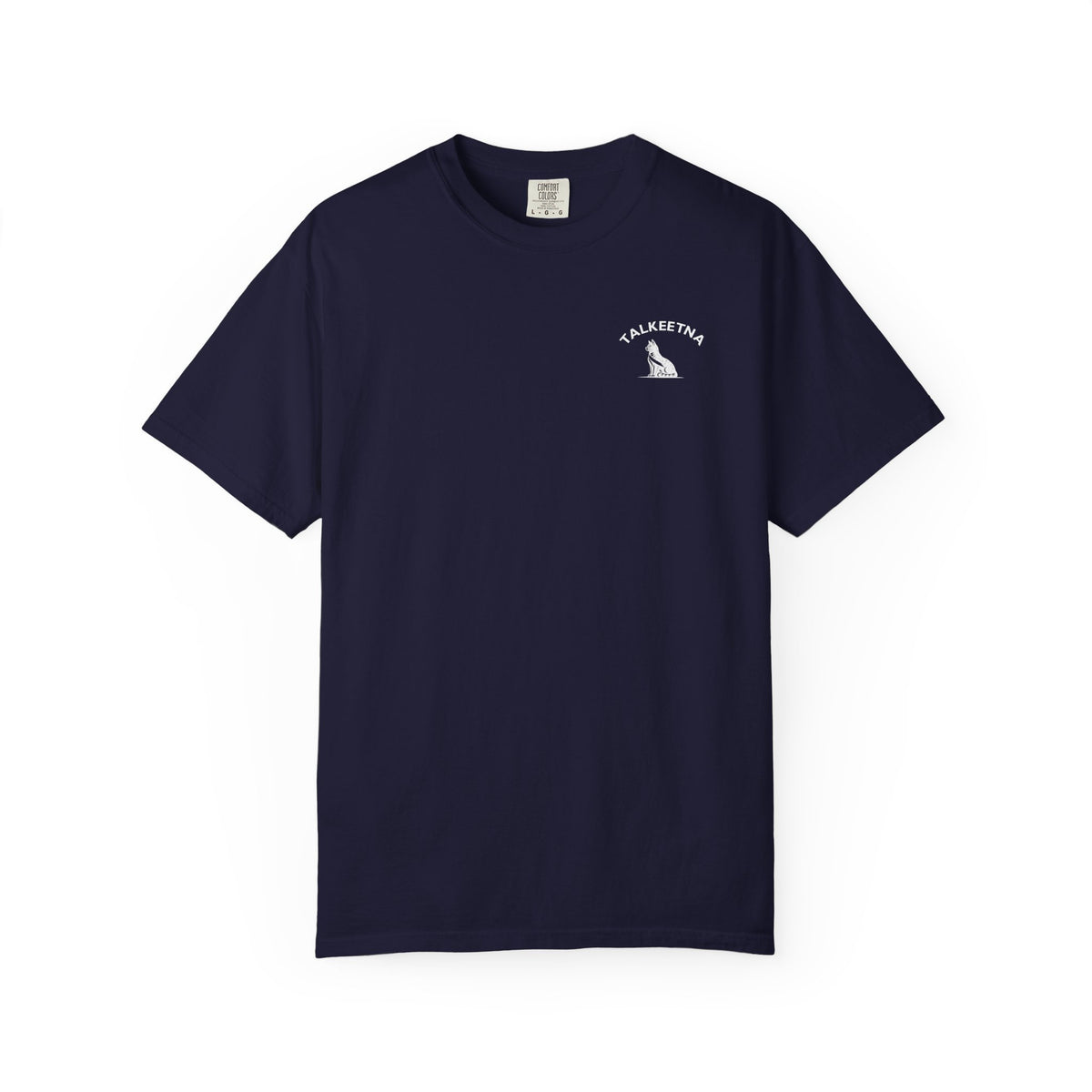 Talkeetna Alaska Cat Mayor Garment-Dyed Heavyweight Tee
