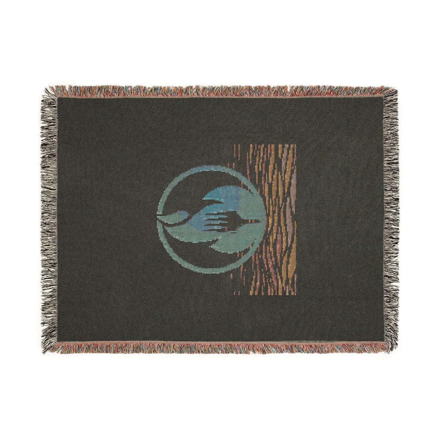 Eat Fire Spring Cotton Woven Blanket - Image Logo