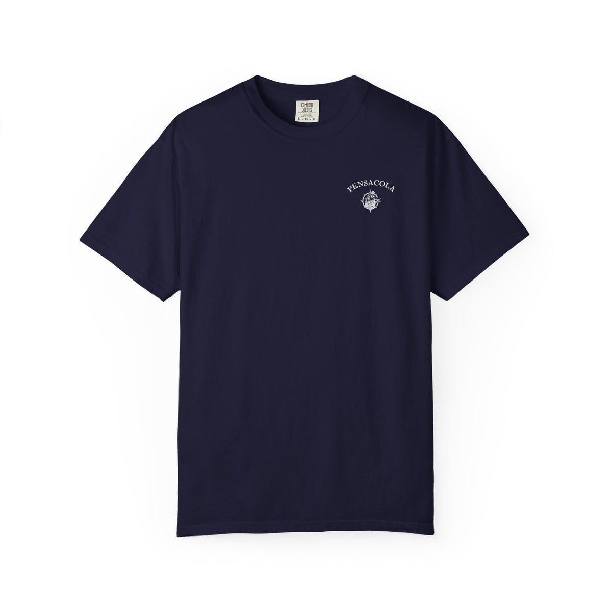 Pensacola Florida 1559 Ship Garment-Dyed Heavyweight Tee