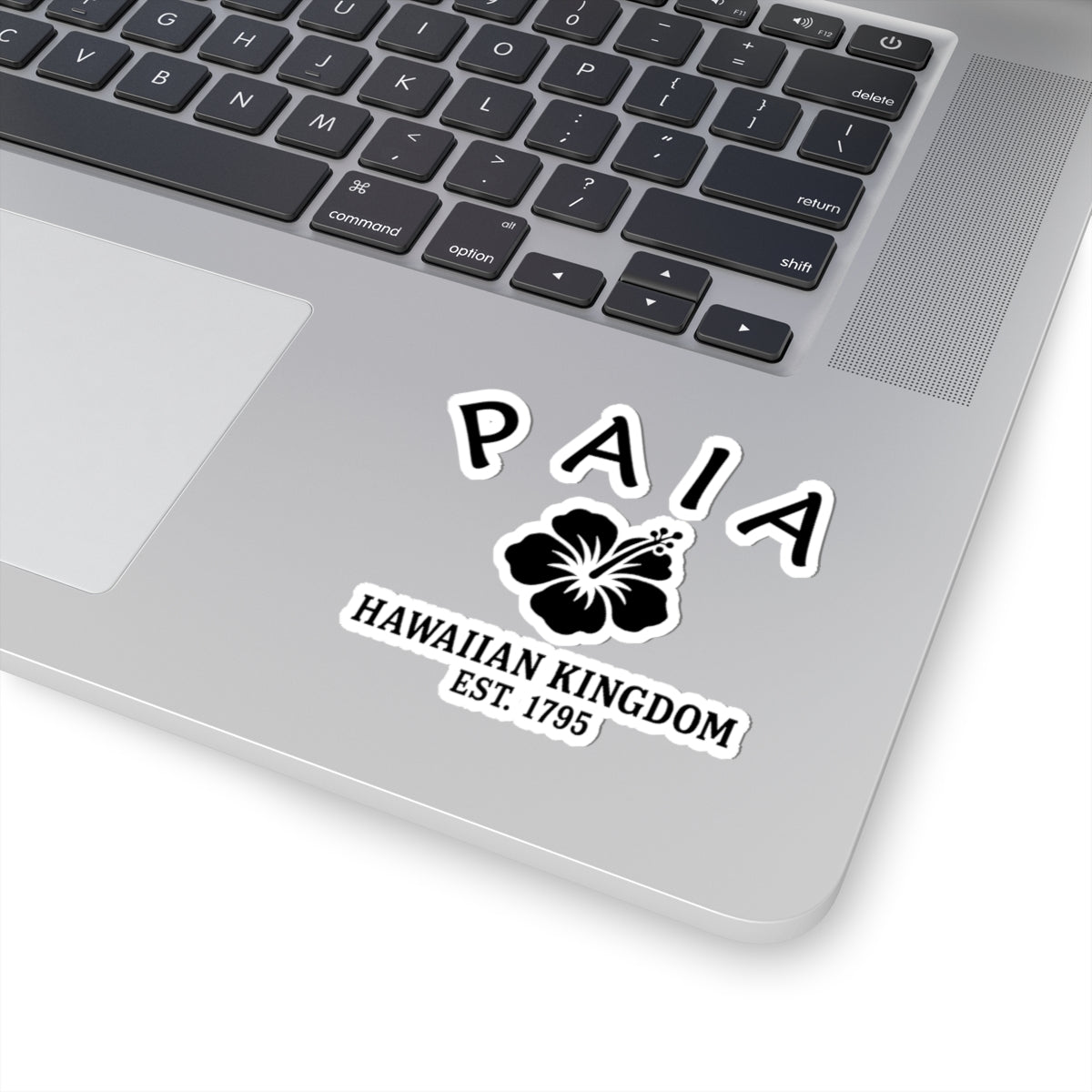 Paia Hawaii Vintage Retro Vinyl Sticker - Black Logo