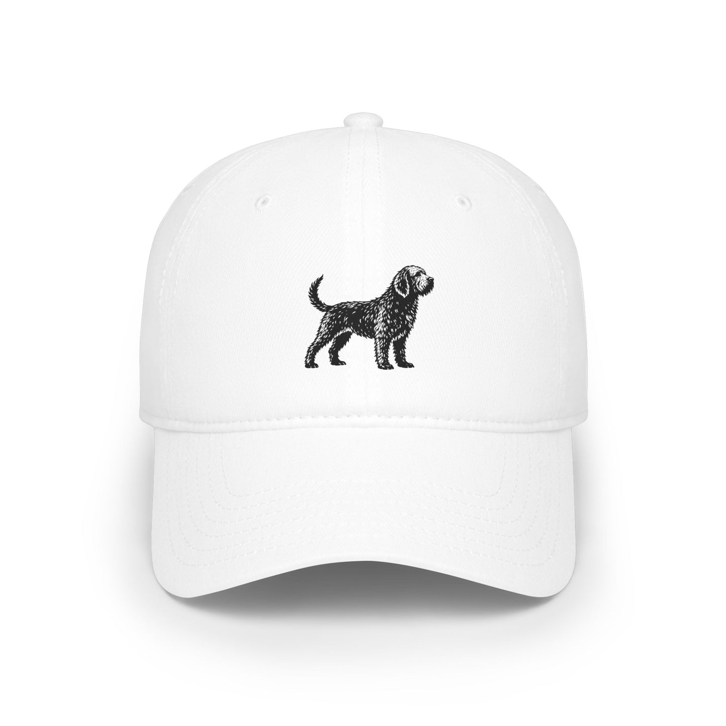 Otterhound Vintage Retro Cotton Cap — Standing
