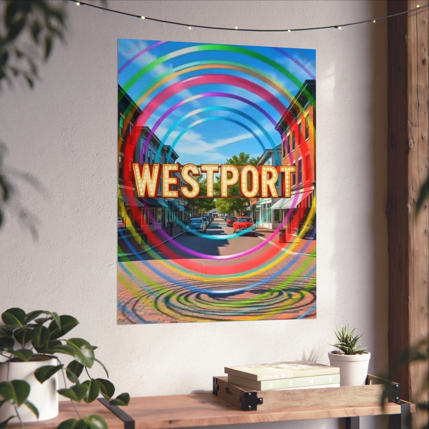 Westport Connecticut Vintage Retro Giclée Print Art Series Poster