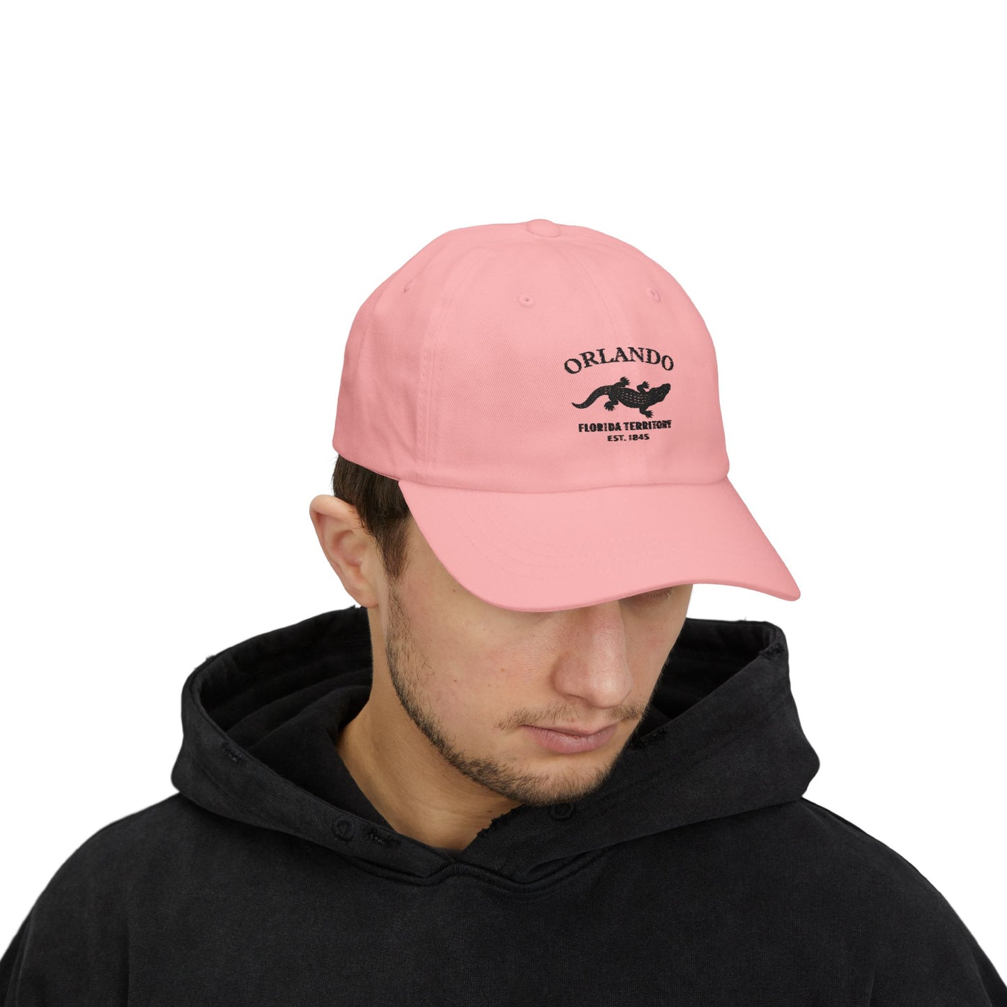Orlando Florida Classic Cotten Cap - Black Logo