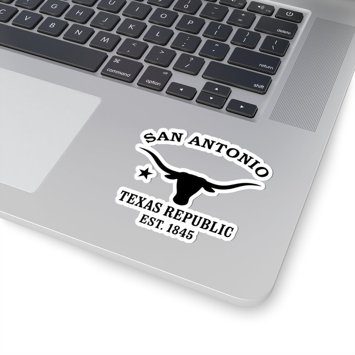 San Antonio Texas Vintage Retro Vinyl Sticker - Black Logo