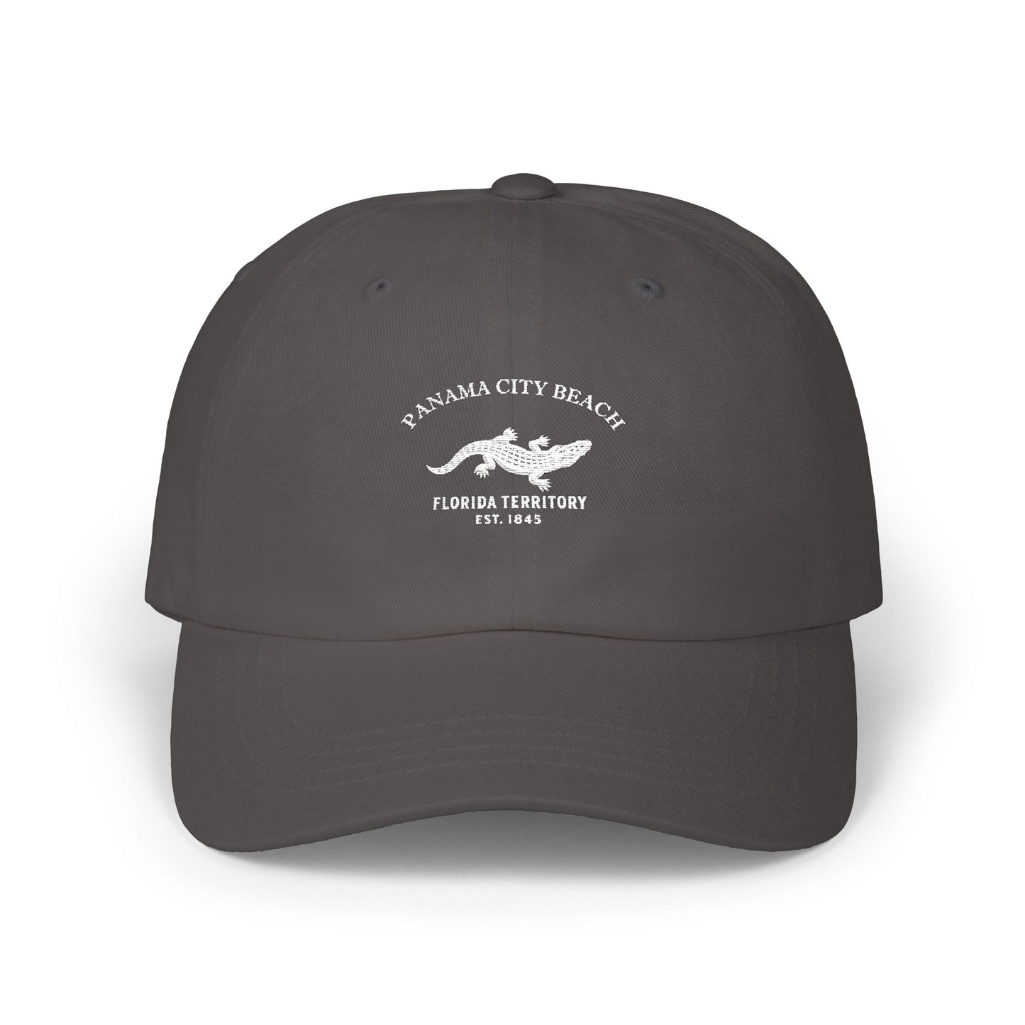 Panama City Beach Florida Classic Cotten Cap - White Logo