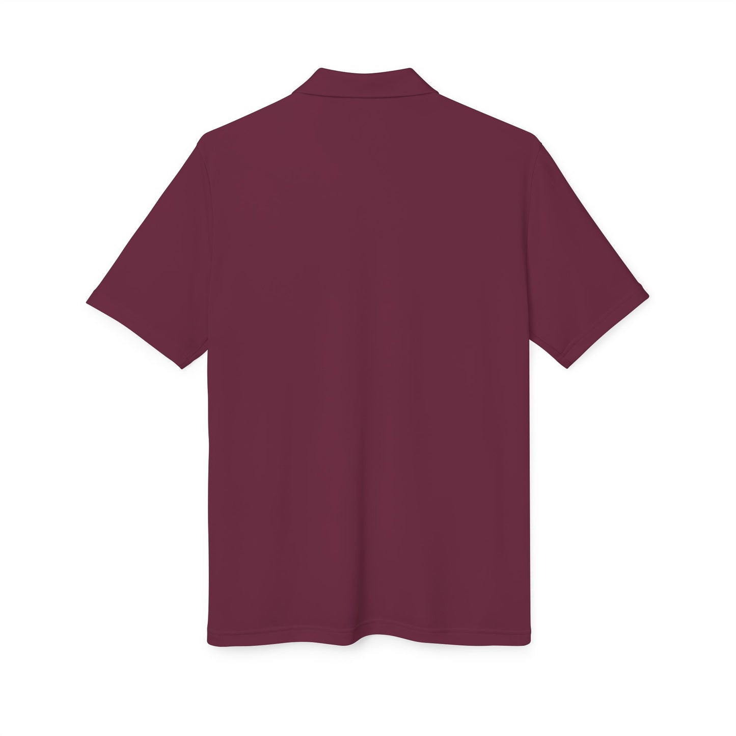 Sacramento California Embroidered Vintage Retro Performance Polo Shirt - White Logo