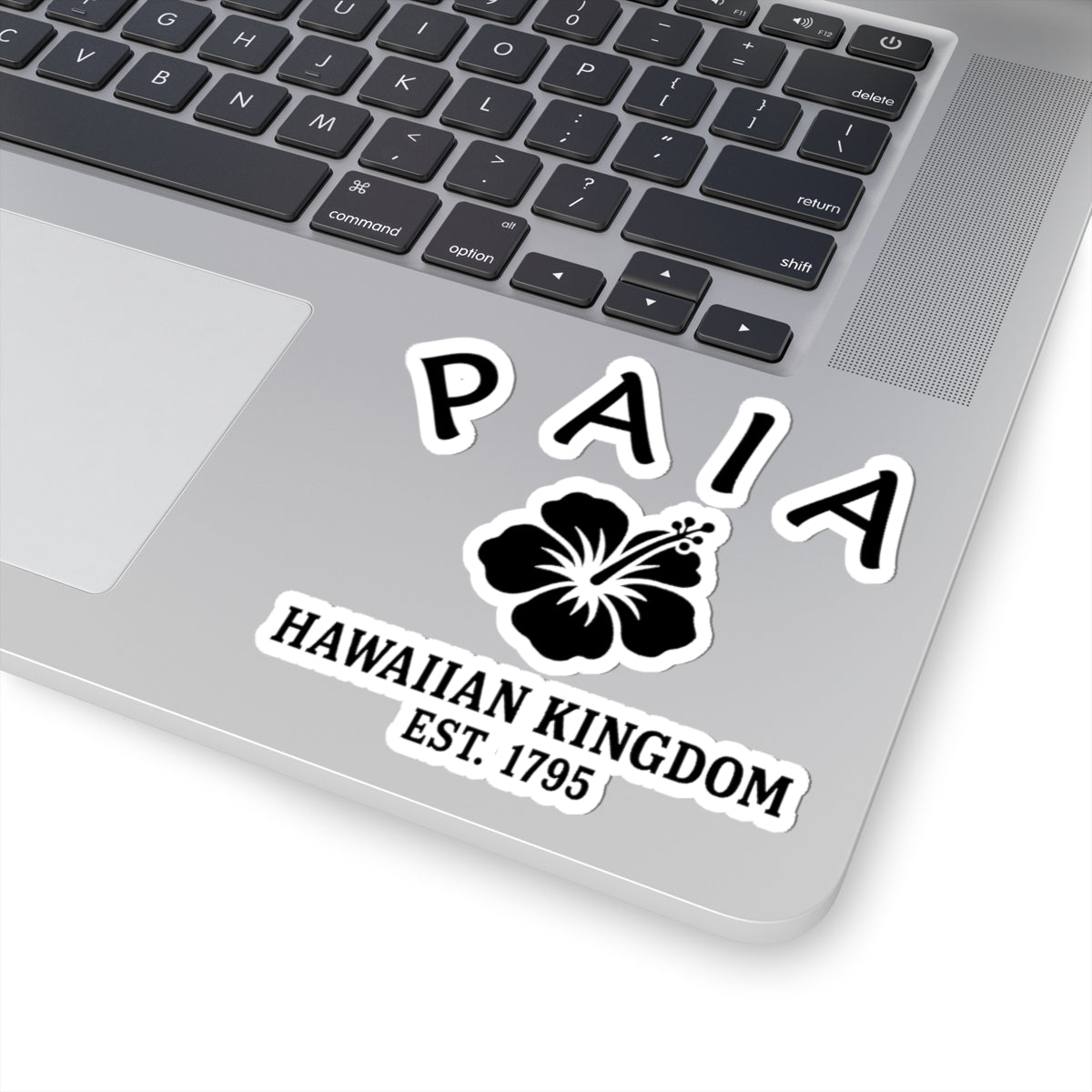Paia Hawaii Vintage Retro Vinyl Sticker - Black Logo