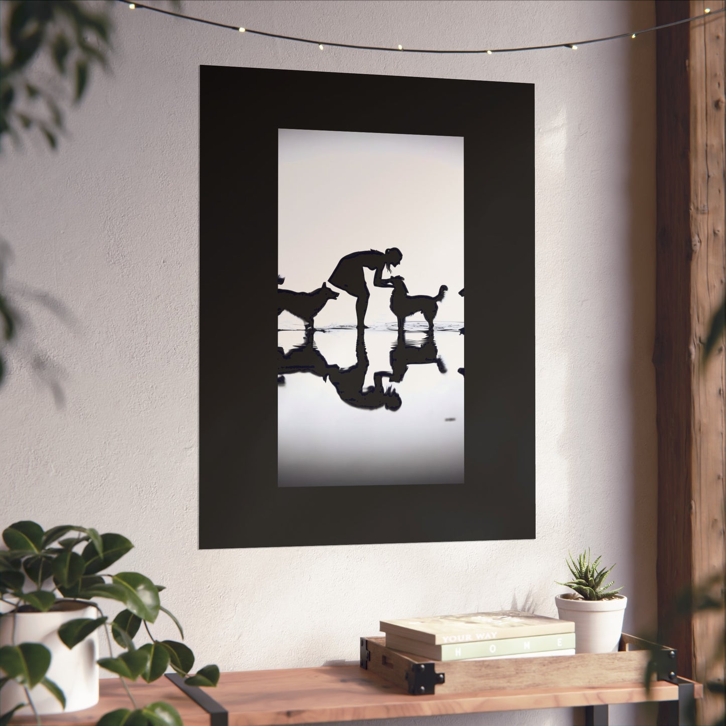 Shoreline Gathering - Tide & Light Series Giclée Unframed Poster