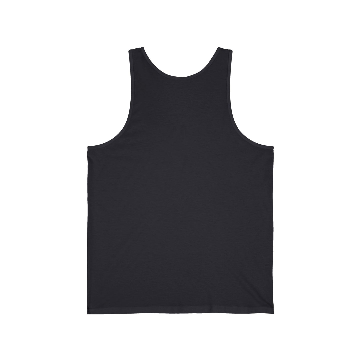 Santa Barbara California Unisex Cotton Jersey Tank Top - White Logo