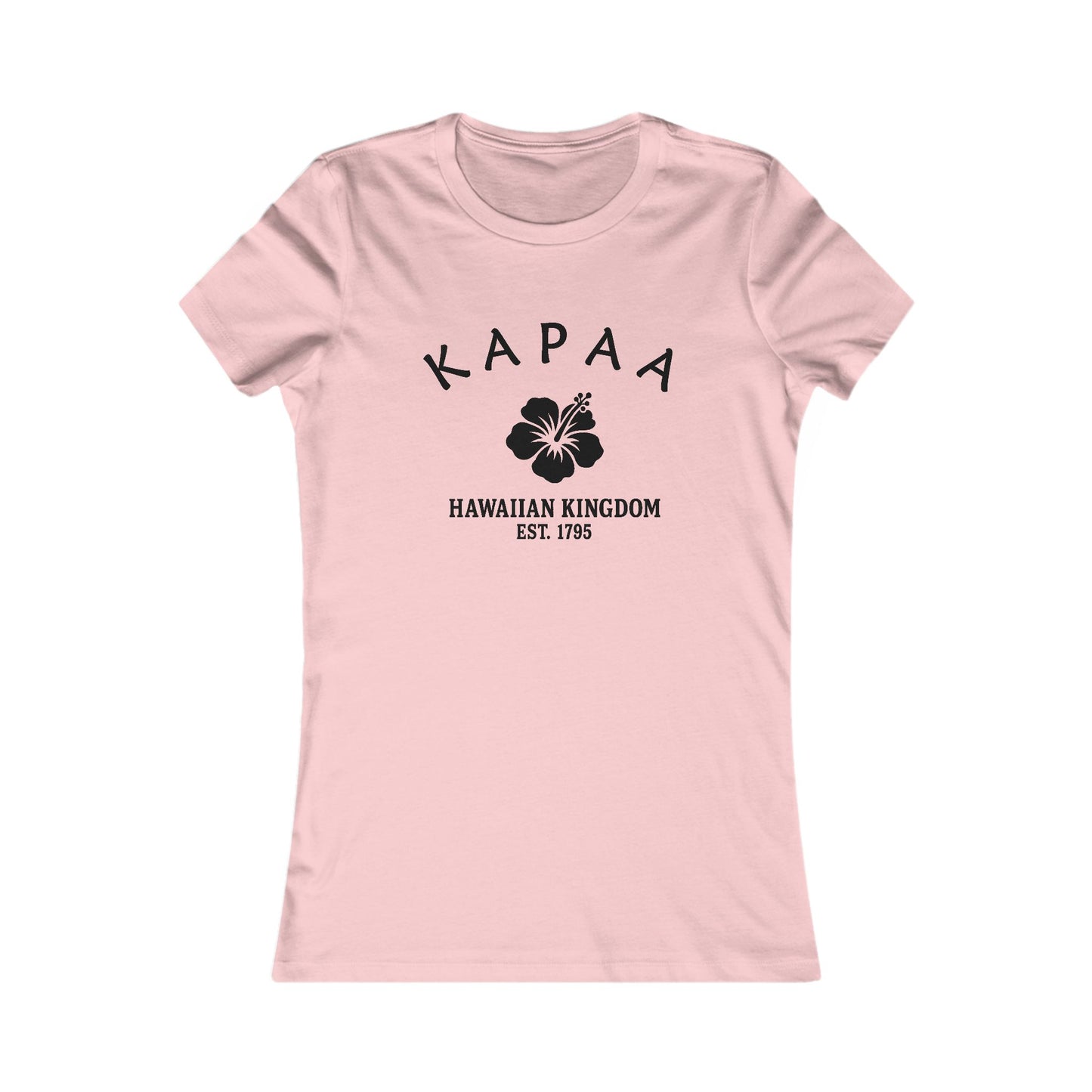 Kapaa Hawaii Vintage Retro Unisex Heavy Cotton Hoodie - Black Logo