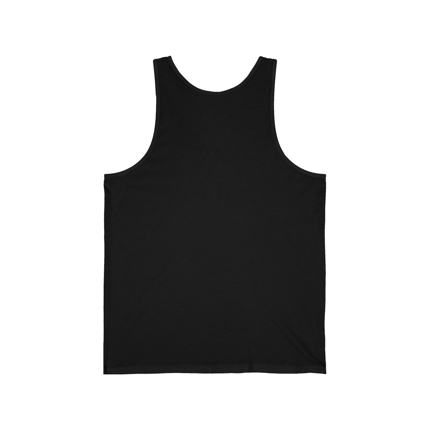 Santa Cruz California Unisex Cotton Jersey Tank Top - White Logo