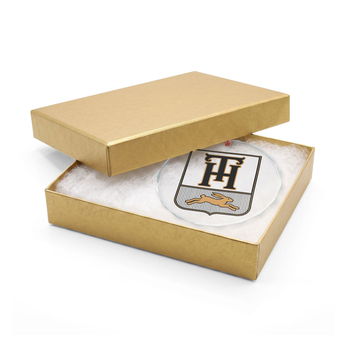 Alternate Presentation of the Team Haas Crystal Ornament