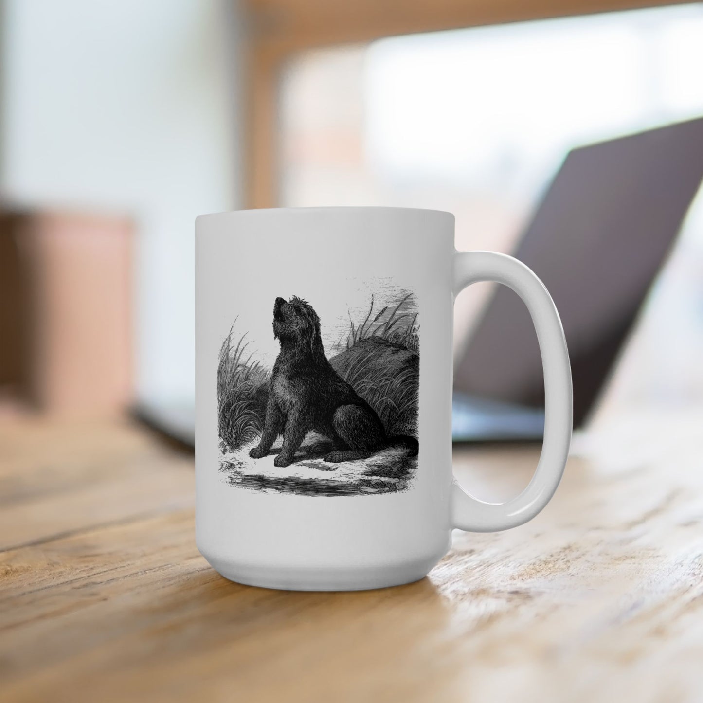 Otterhound Vintage Retro Ceramic Mug - Howling For Fun