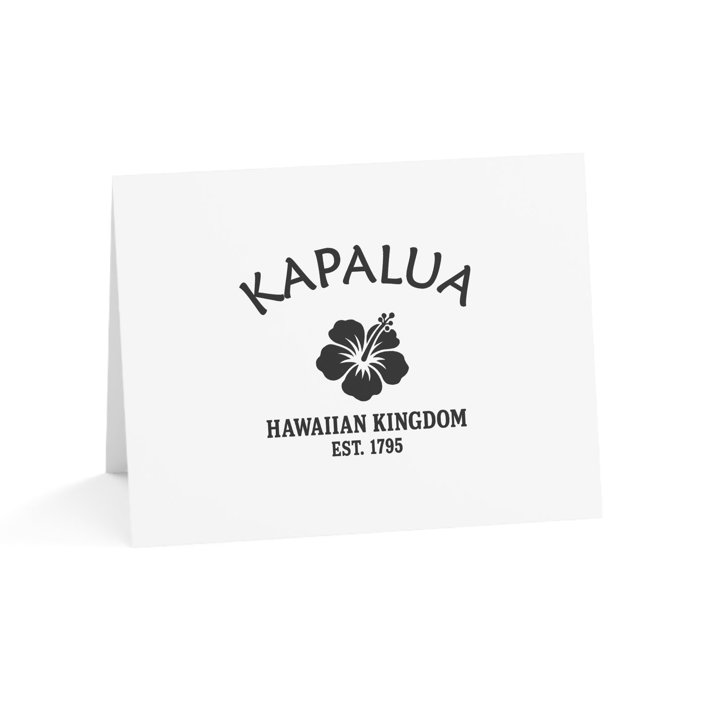 Kapalua Hawaii Vintage Retro Thank You Card Set - Black Logo