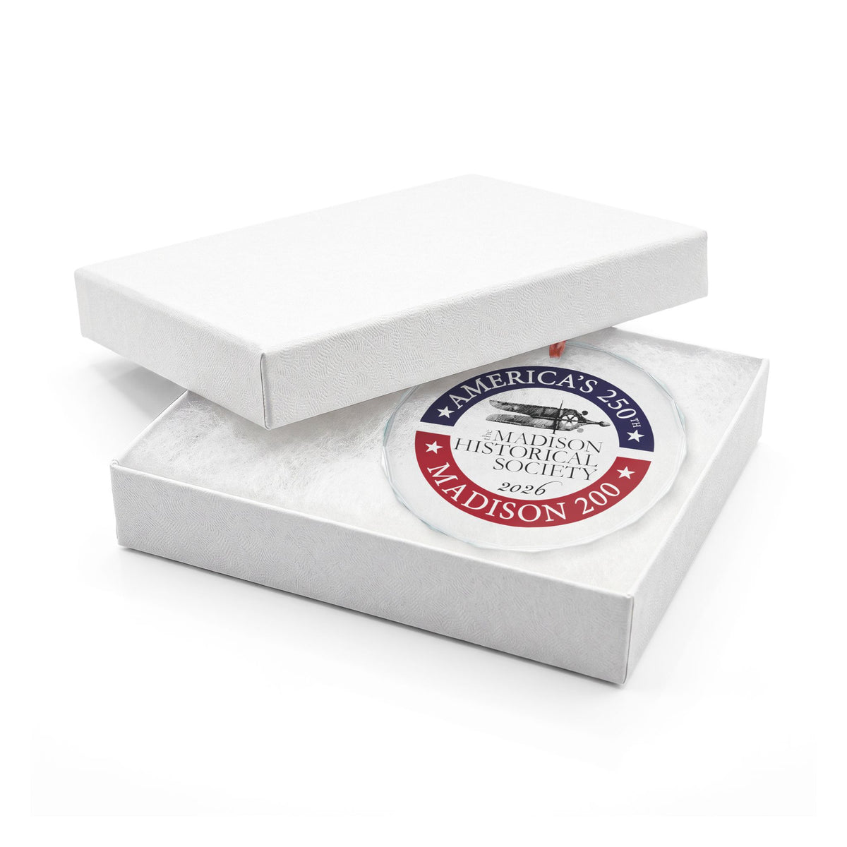 2026 Madison Historical Society Holiday Ornament — Madison 200, America's 250th