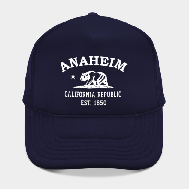 Anaheim California Vintage Retro Hat - White Logo - Various Colors