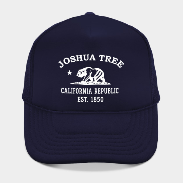 Joshua Tree California Vintage Retro Hat - White Logo - Various Colors