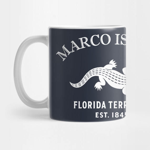 Marco Florida Vintage Retro Mug - White Logo