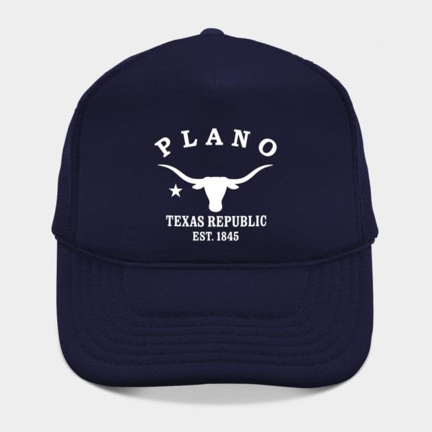Plano Texas Vintage Retro Hat - White Logo - Various Colors