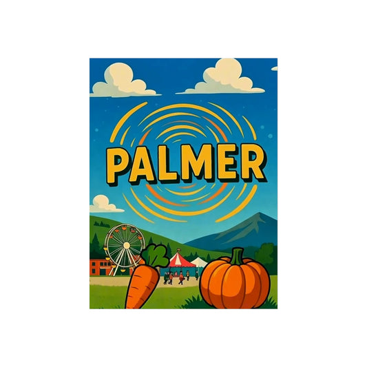 Palmer Alaska Vintage Retro Giclée Print Art Series Poster