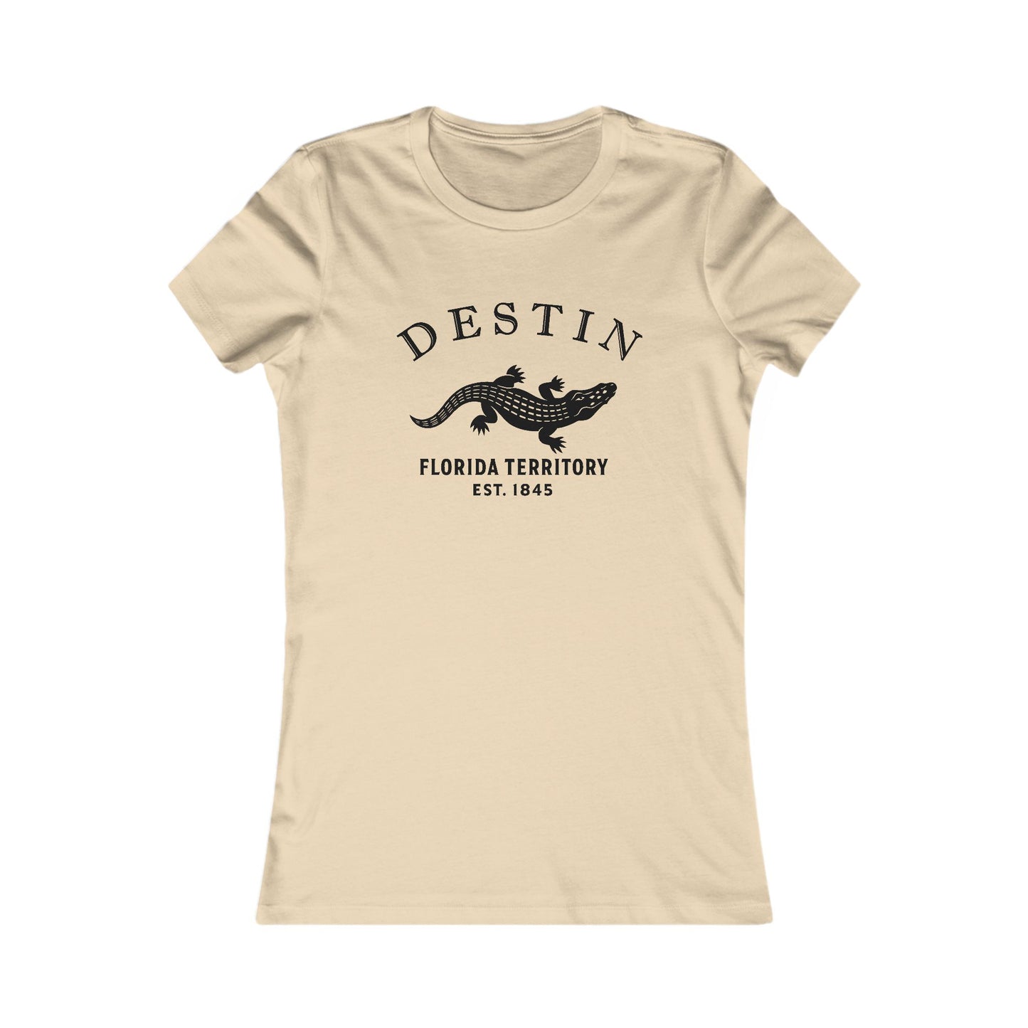 Destin Florida Vintage Retro Unisex Heavy Cotton Hoodie - Black Logo