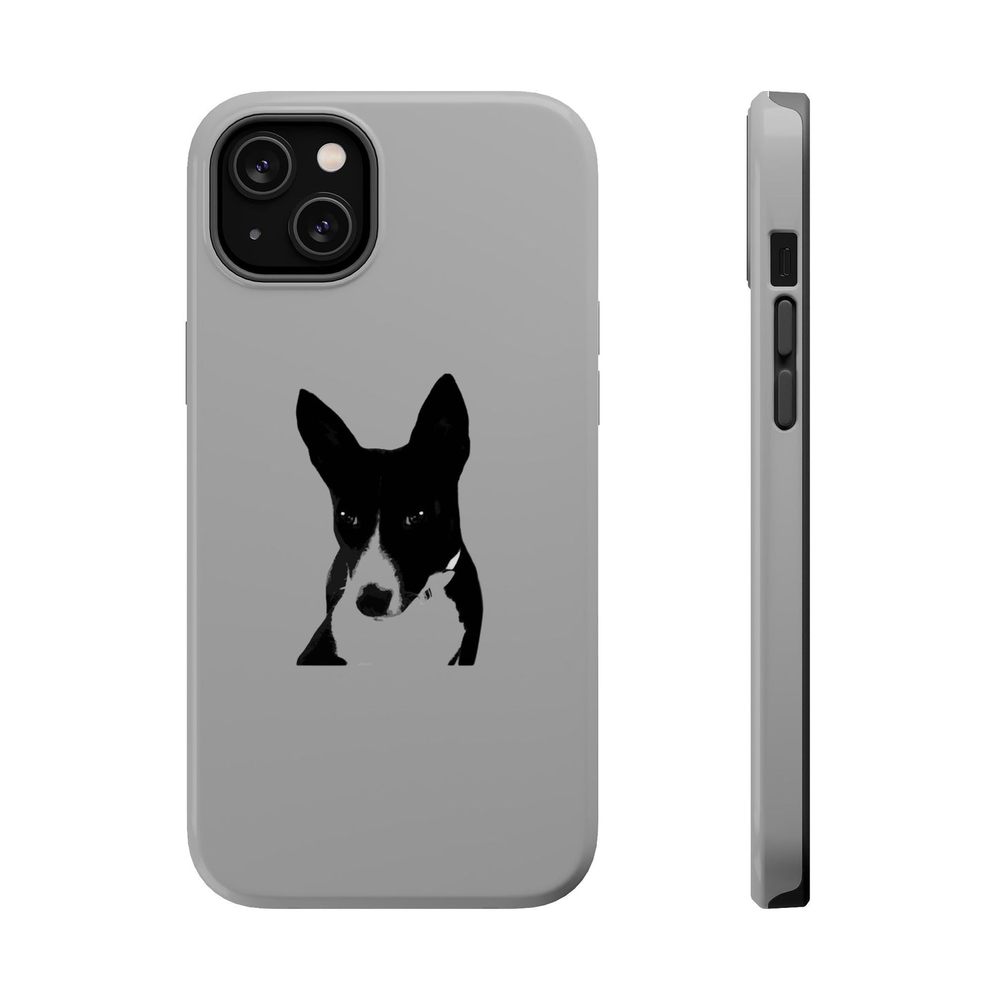 A Life Well Lived Basenji Retro iPhone Case - Black Logo