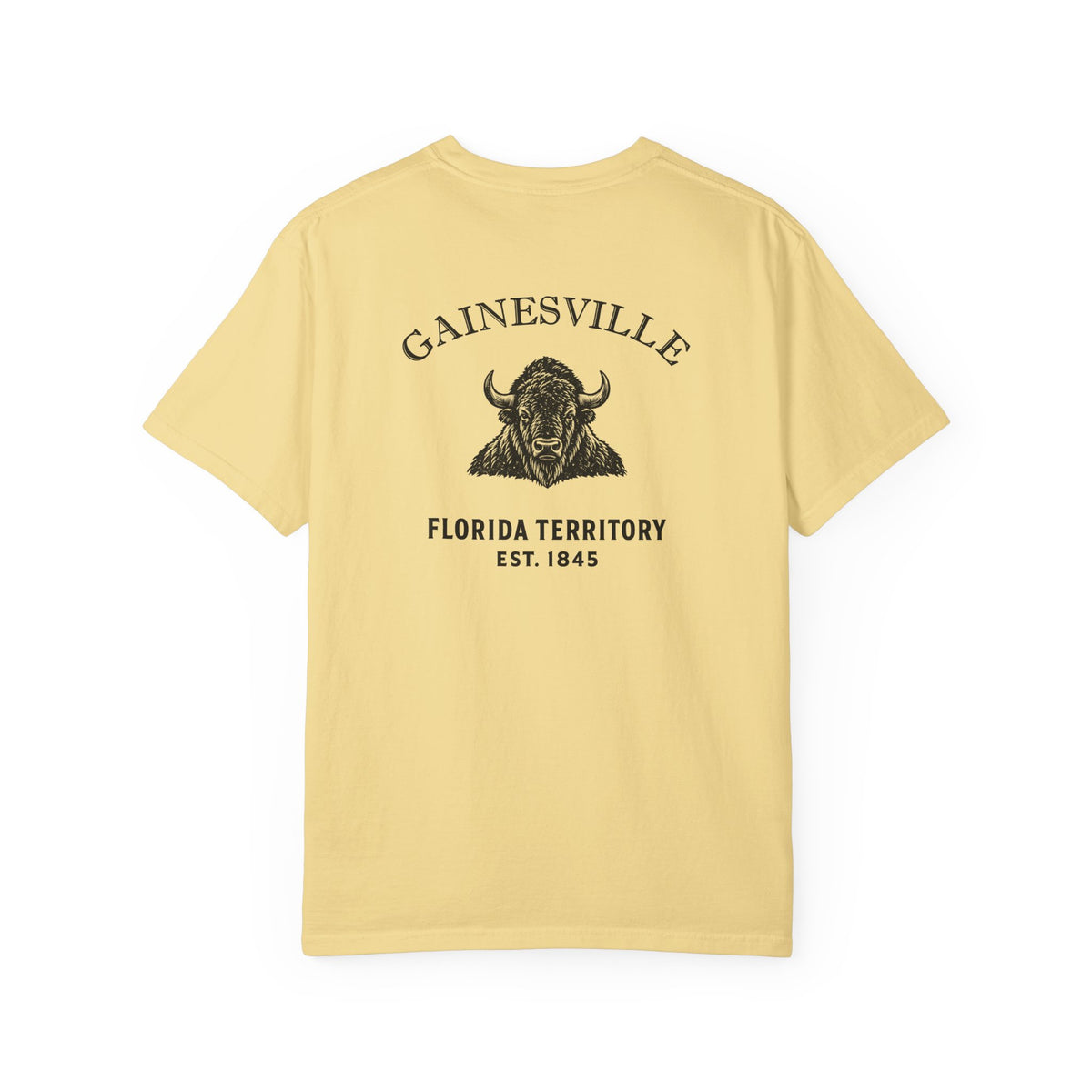 Gainesville Florida Bison Garment-Dyed Heavyweight Tee