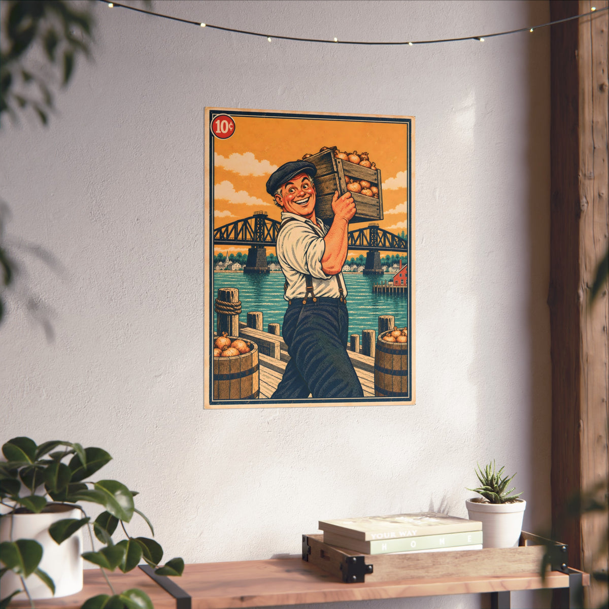 Westport Connecticut Vintage Retro Art Series Poster