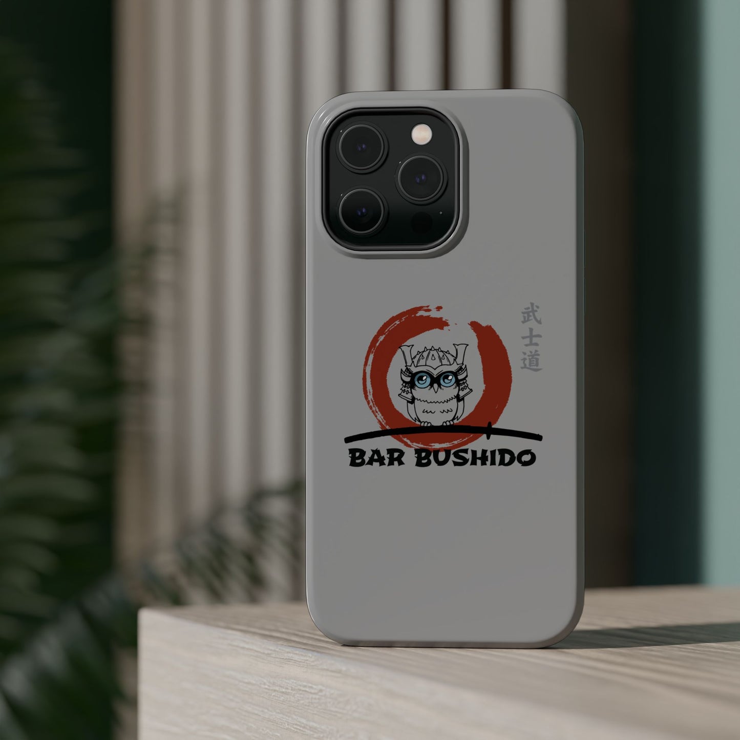 Bar Bushido iPhone Case - Color Logo
