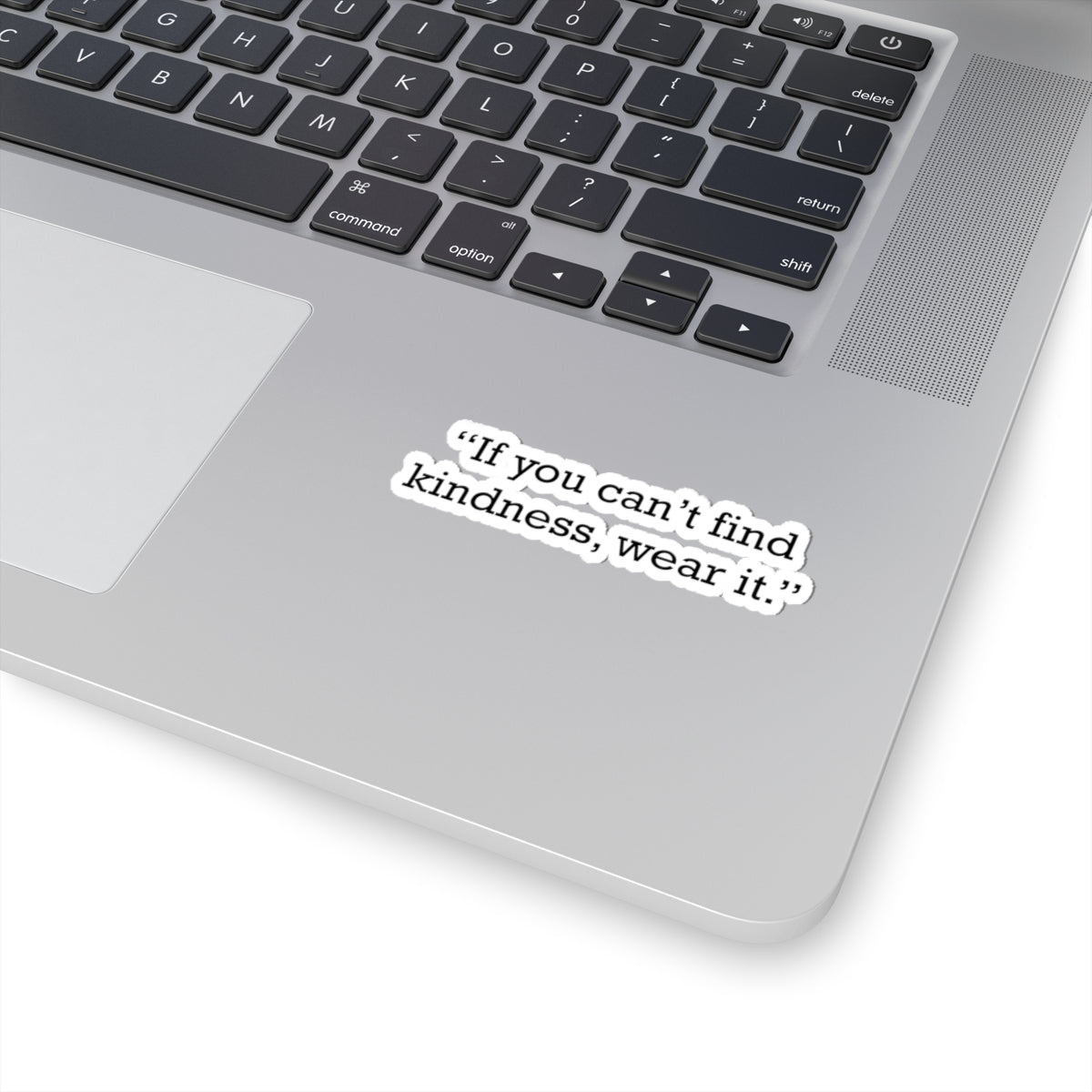 Quote 33 If You Cant Vintage Retro Vinyl Sticker - Black Logo