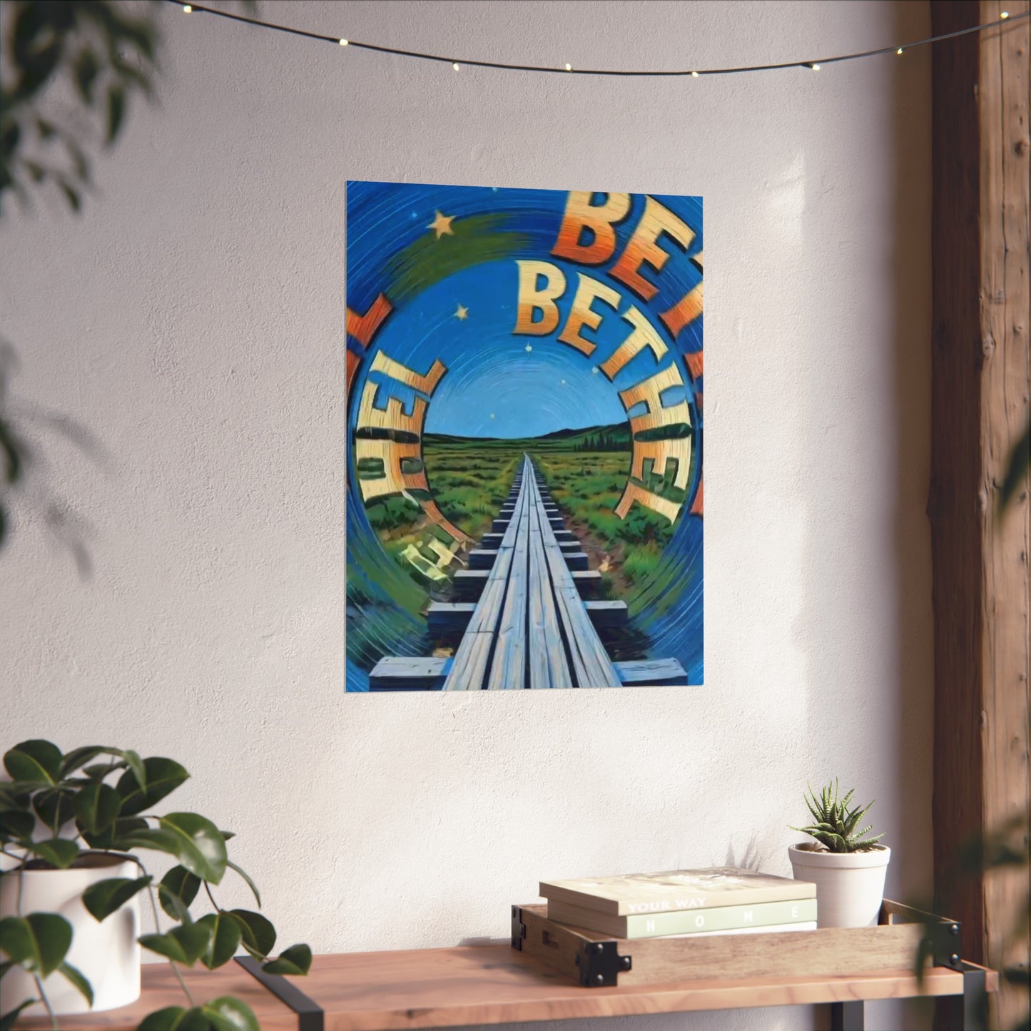 Bethel Alaska Vintage Retro Giclée Print Art Series Poster