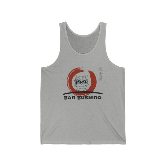 Bar Bushido Unisex Cotton Jersey Tank Top - Color Logo