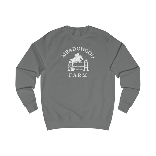 Meadowood Farm Crewneck Sweatshirt — White Logo