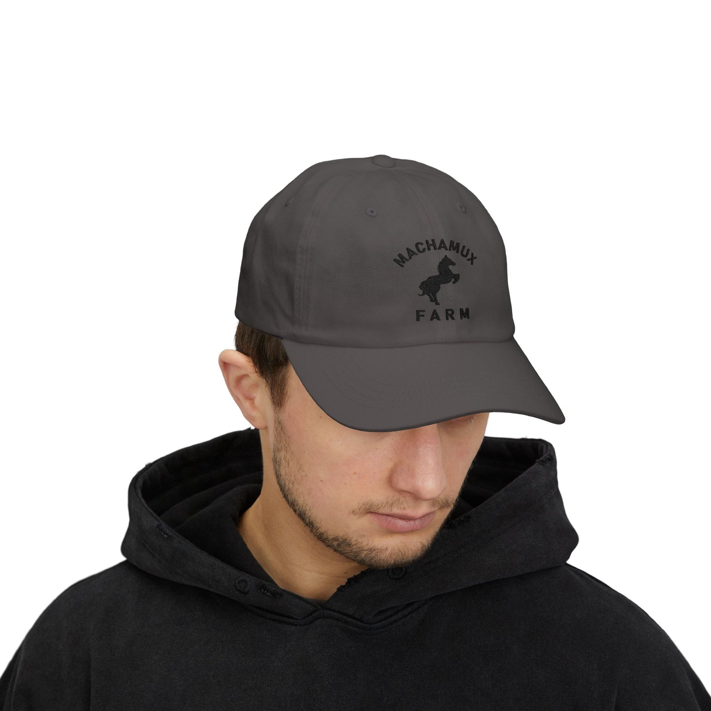 Machamux Farm Classic Cotton Cap - Black Logo