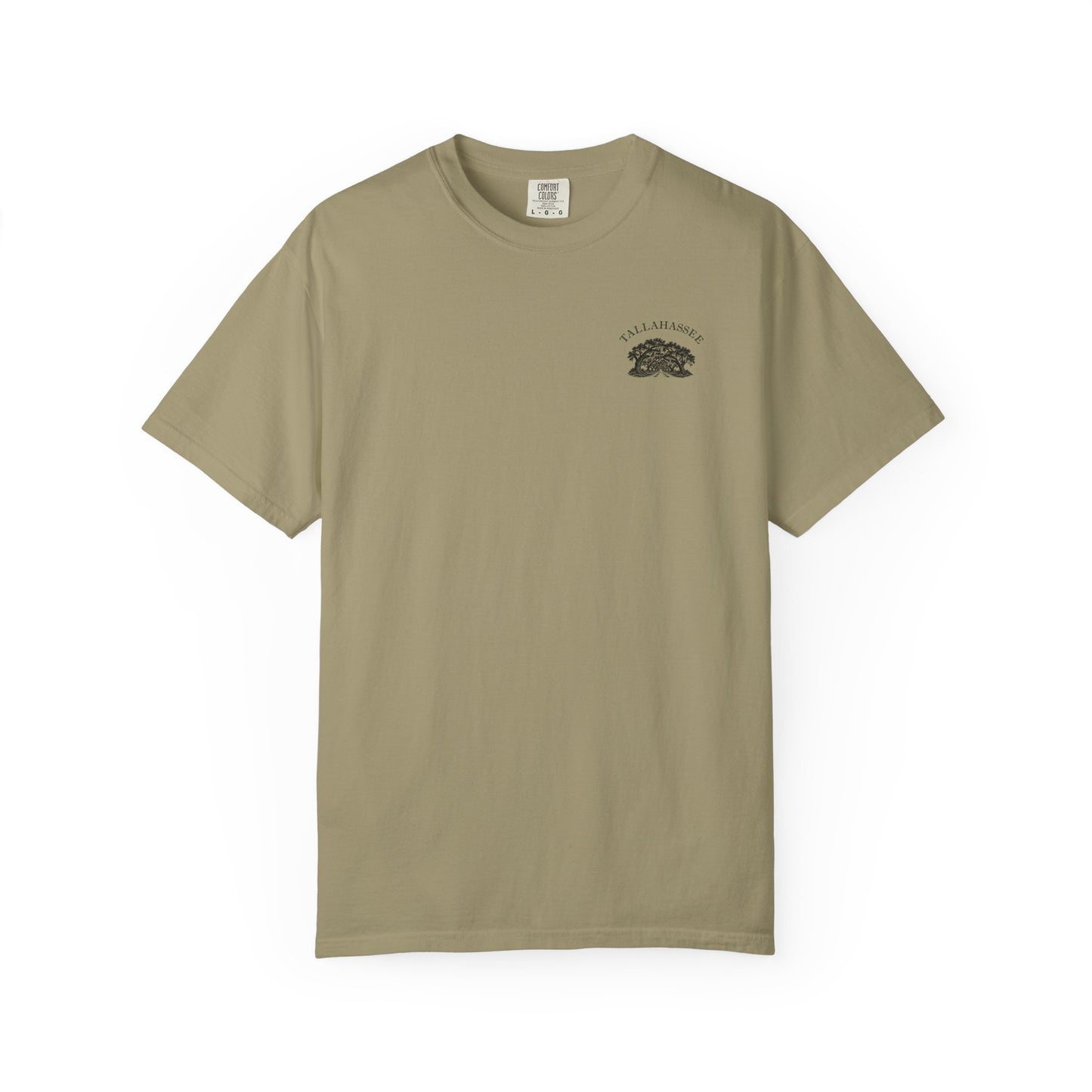 Tallahassee Florida Canopy Road Garment-Dyed Heavyweight Tee