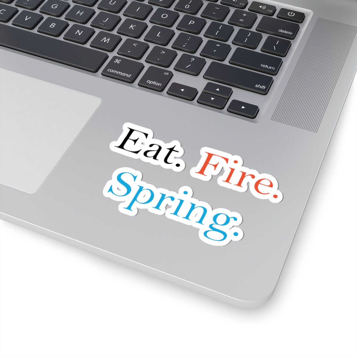 Eat Fire Spring Vinyl Sticker - Text Logo