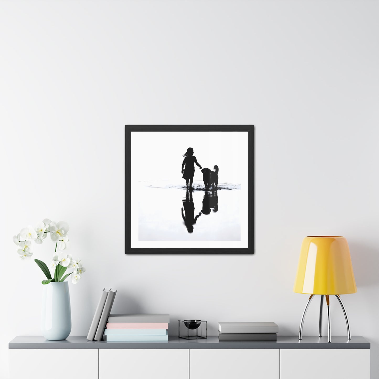 Whitewater Run - Tide & Light Series Framed Poster