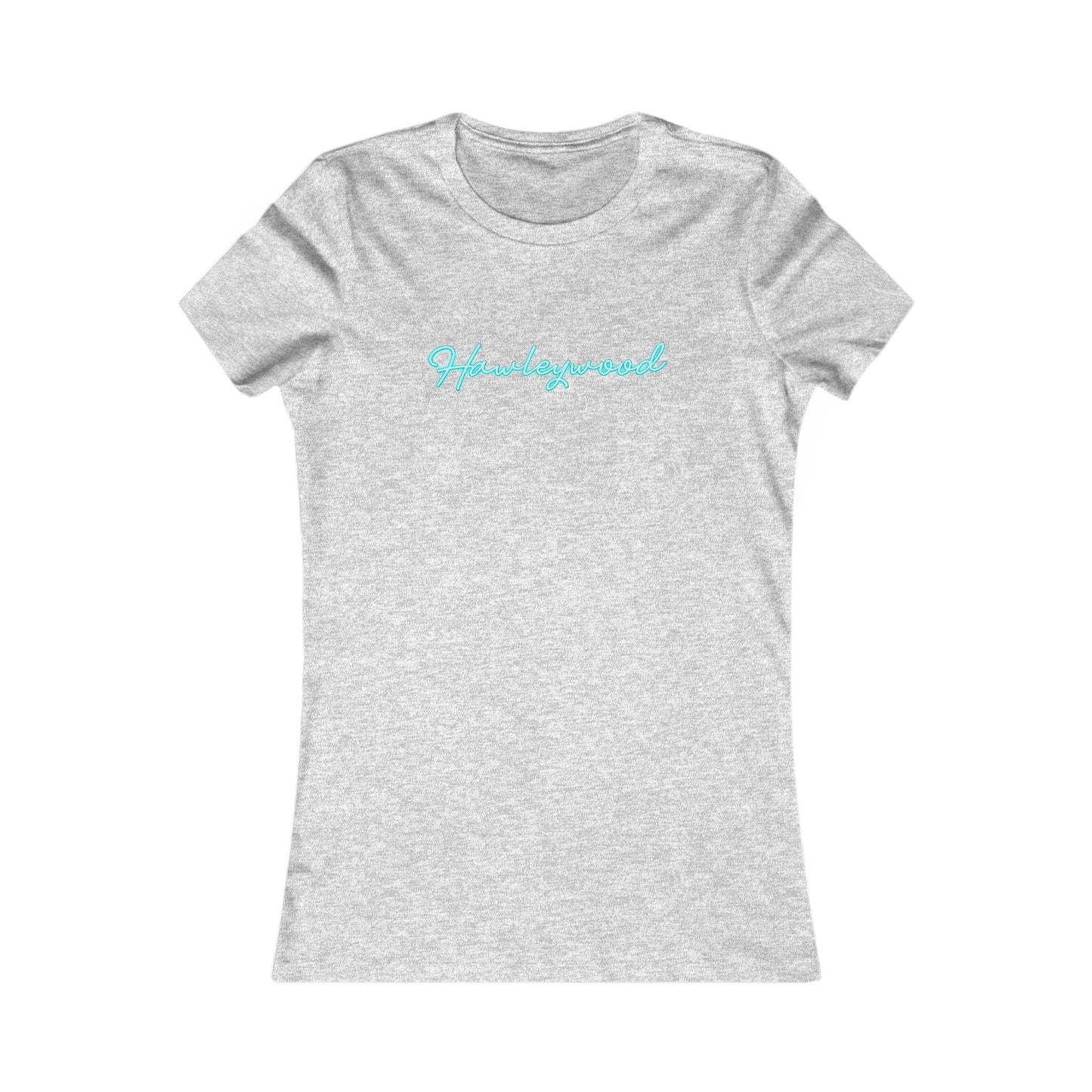Hawleywood Vintage Retro Ringspun Cotton Fitted Womens Tee - Live the Dream