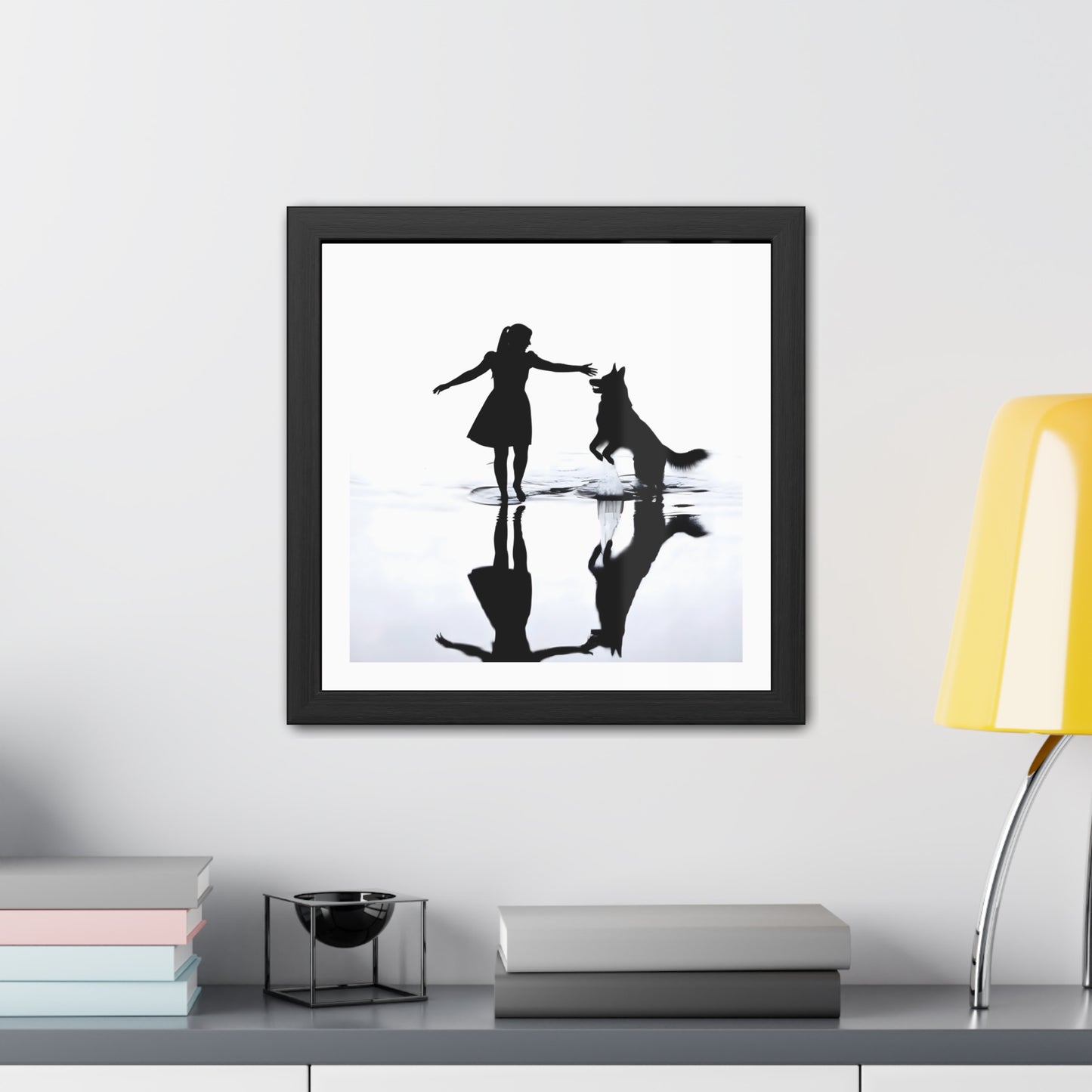 Whitewater Leap - Tide & Light Series Framed Poster