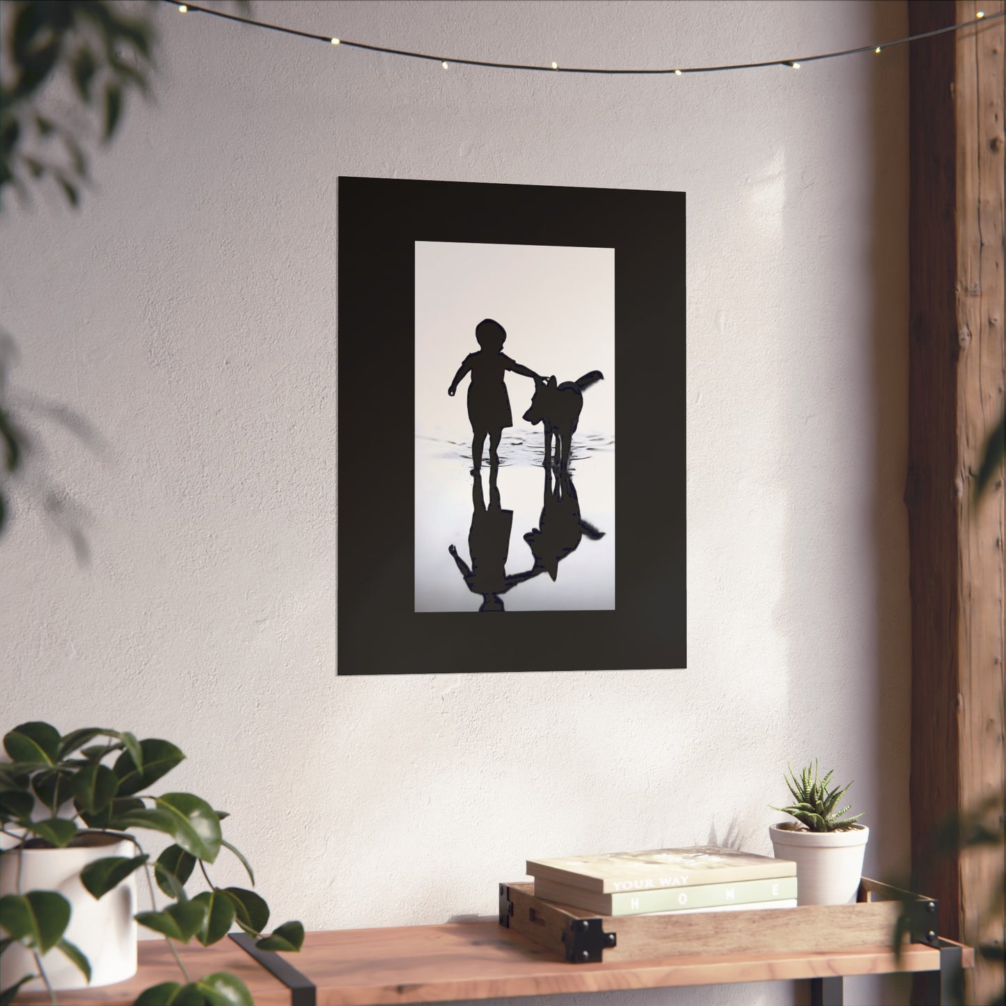 Small Steps - Tide & Light Series Giclée Unframed Poster