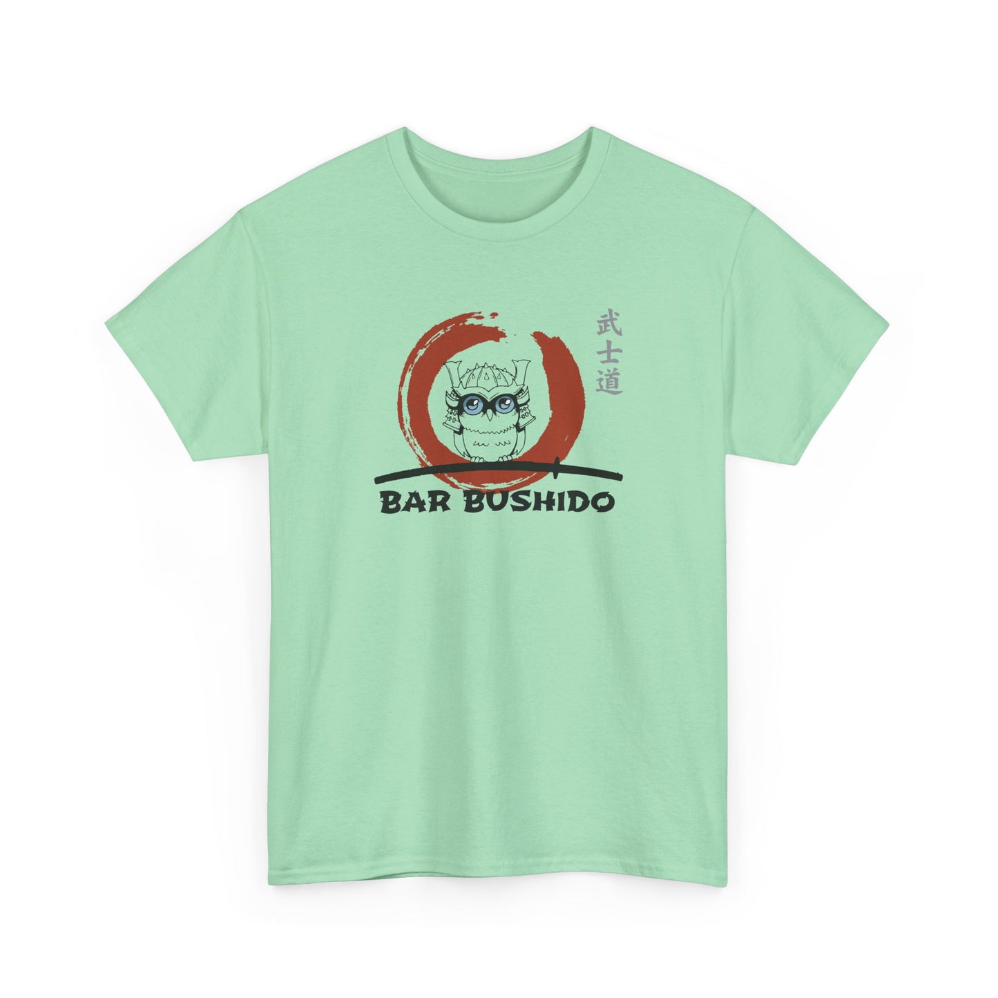 Bar Bushido Unisex Heavy Cotton Tee - Color Logo