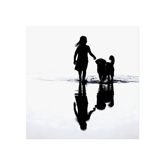 Whitewater Run - Tide & Light Series Giclée Unframed Poster